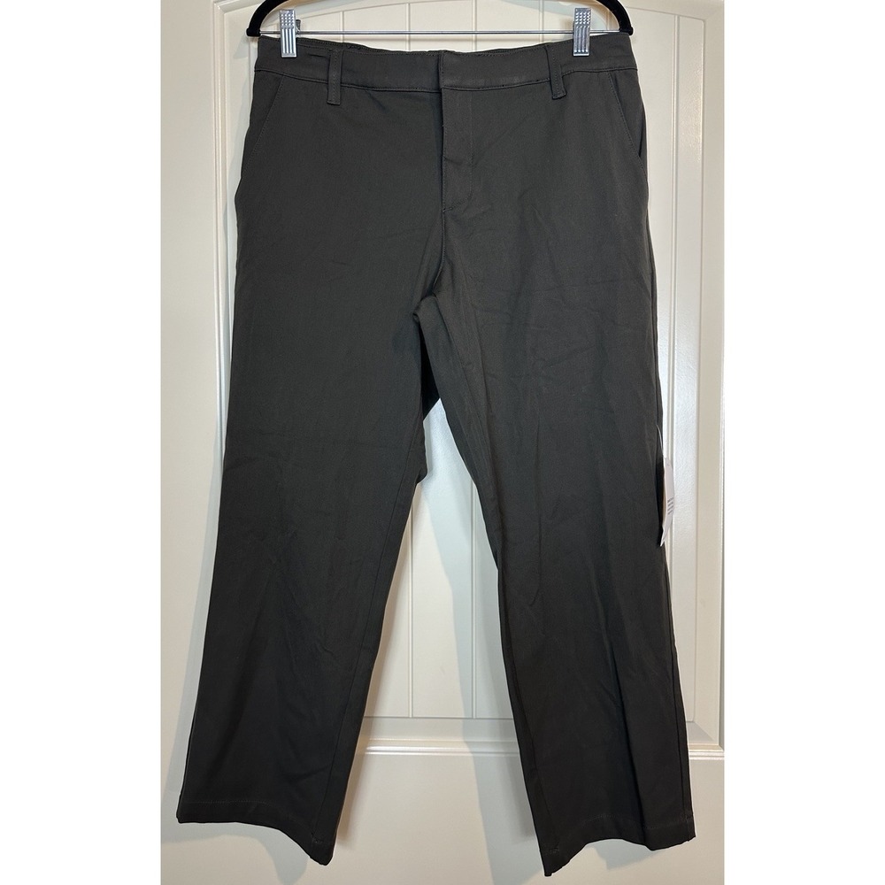 Universal Standard Ponte green cropped relaxed fit pants sz XS NWT cotton rayon